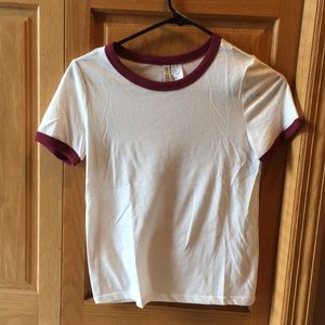 H&M baseball tee